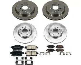 Power Stop Autospecialty Brake Kit Front & Rear Cadillac ATS 2016-2018