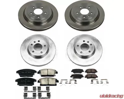 Power Stop Autospecialty Brake Kit Front & Rear Cadillac ATS 2016-2018 - KOE7402