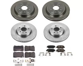 Power Stop Autospecialty Brake Kit Front & Rear Cadillac ATS 2016-2018
