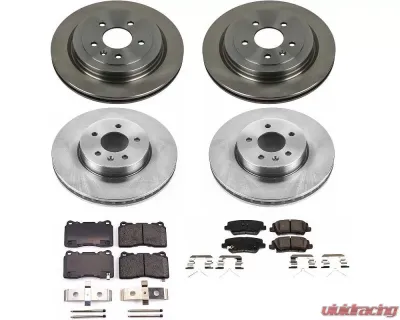 Power Stop Autospecialty Brake Kit Front & Rear Cadillac ATS 2016-2018 - KOE7403