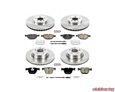 Power Stop Autospecialty Brake Kit Front & Rear BMW X5 2016-2018 - KOE7432