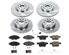 Power Stop Autospecialty Brake Kit Front & Rear Audi A3 2015-2018
