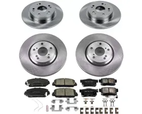 Power Stop Autospecialty Brake Kit Front & Rear Acura ILX 2017-2018