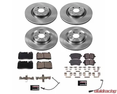 Power Stop Autospecialty Brake Kit Front & Rear Audi A6 2017-2018 - KOE7532
