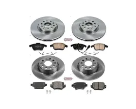 Power Stop Autospecialty Brake Kit Front & Rear Audi Q3 2016-2018