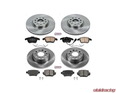 Power Stop Autospecialty Brake Kit Front & Rear Audi Q3 2016-2018 - KOE7537
