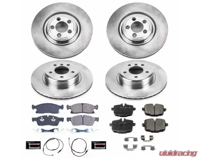 Power Stop Autospecialty Brake Kit Front & Rear BMW 640i 2017-2018 - KOE7554