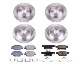 Power Stop Autospecialty Brake Kit Front & Rear Buick Envision 2016-2018