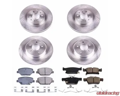 Power Stop Autospecialty Brake Kit Front & Rear Buick Envision 2016-2018 - KOE7556