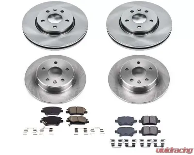 Power Stop Autospecialty Brake Kit Front & Rear Chevrolet Bolt EV 2017-2018 - KOE7561