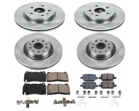 Power Stop Autospecialty Brake Kit Front & Rear Cadillac CT6 2016-2017