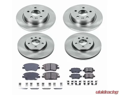 Power Stop Autospecialty Brake Kit Front & Rear Chevrolet Cruze 2016 - KOE7907