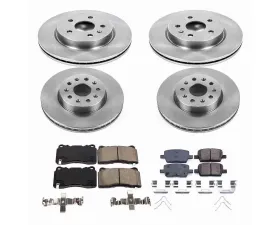 Power Stop Autospecialty Brake Kit Front & Rear Cadillac CT6 2016-2018
