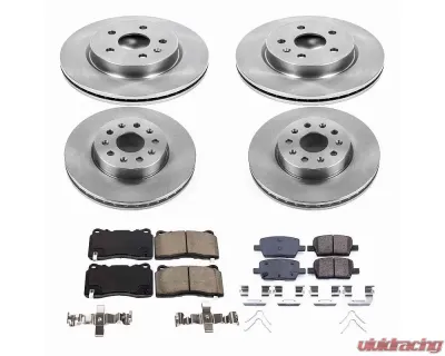 Power Stop Autospecialty Brake Kit Front & Rear Cadillac CT6 2016-2018 - KOE7908