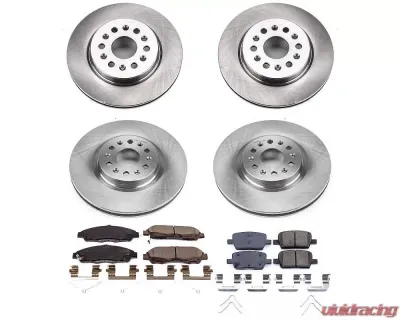 Power Stop Autospecialty Brake Kit Front & Rear Cadillac XT5 2017-2018 - KOE7909