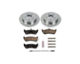 Power Stop Autospecialty Brake Kit Rear Mercedes-Benz ML320 1998-2003