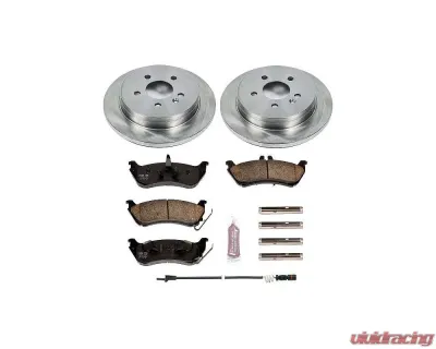 Power Stop Autospecialty Brake Kit Rear Mercedes-Benz ML320 1998-2003 - KOE866