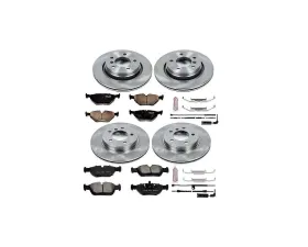 Power Stop Autospecialty Brake Kit Front & Rear BMW 323i 2000