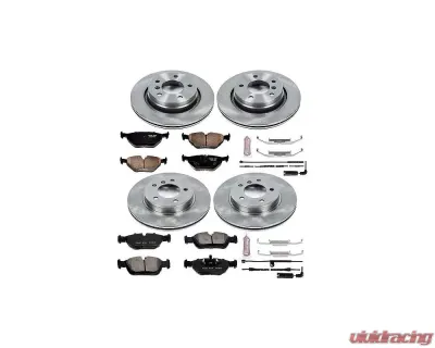 Power Stop Autospecialty Brake Kit Front & Rear BMW 323i 2000 - KOE871