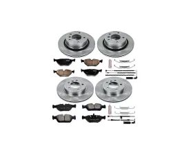 Power Stop Autospecialty Brake Kit Front & Rear BMW Z4 2003-2008