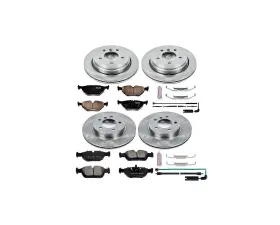 Power Stop Autospecialty Brake Kit Front & Rear BMW 325xi 2001-2005