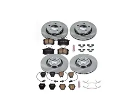 Power Stop Autospecialty Brake Kit Front & Rear Audi S4 2000-2002