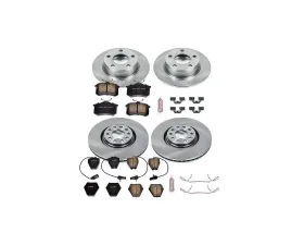 Power Stop Autospecialty Brake Kit Front & Rear Audi A6 Quattro 2000-2001