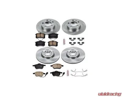 Power Stop Autospecialty Brake Kit Front & Rear Audi TT 1999-2006 - KOE915