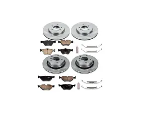 Power Stop Autospecialty Brake Kit Front & Rear BMW Z4 2006-2008
