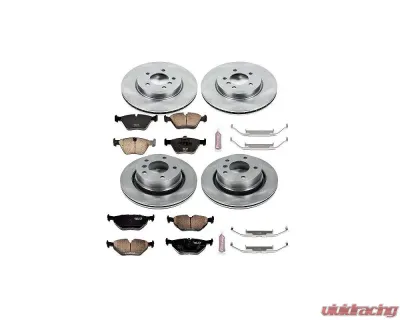Power Stop Autospecialty Brake Kit Front & Rear BMW Z4 2006-2008 - KOE935