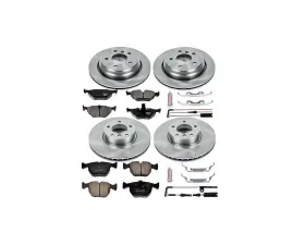 Power Stop Autospecialty Brake Kit Front & Rear BMW 530i 2001-2003