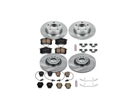 Power Stop Autospecialty Brake Kit Front & Rear Audi A6 Quattro 2002-2004