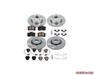 Power Stop Autospecialty Brake Kit Front & Rear Audi A6 Quattro 2002-2004 - KOE950