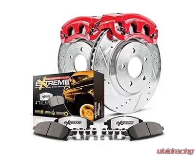 Power Stop Z36 Extreme Performance Truck & Tow Brake Kit w/Calipers Front & Rear KC6547-36 - KC6547-36