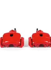 Power Stop Red Calipers w/Brackets - Pair Front Ford Escape 2001-2007                                     - S4778 - Image 2