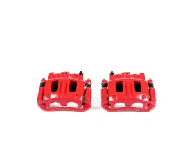 Power Stop Red Calipers w/Brackets - Pair Front Ford Explorer Sport 2003