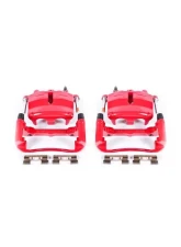 Power Stop Red Calipers w/Brackets - Pair Front Ford F-150 2004-2005                                     - S4860 - Image 2