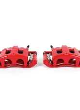 Power Stop Red Calipers w/Brackets - Pair Front Ford Explorer 2006-2010                                     - S4994 - Image 2