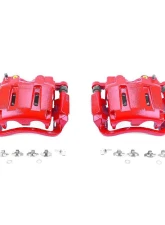 Power Stop Red Calipers w/Brackets - Pair Front Ford F-250 Super Duty 2005-2012                                     - S5022 - Image 2