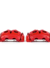 Power Stop Red Calipers w/Brackets - Pair Front Ford Expedition 2007-2009                                     - S5060 - Image 2