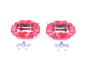 Power Stop Red Calipers w/o Brackets - Pair Front Chrysler 300 2005-2010
