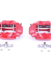 Power Stop Red Calipers w/o Brackets - Pair Front Chrysler 300 2005-2010                                     - S5086 - Image 2