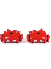 Power Stop Red Calipers w/Brackets - Pair Front Dodge Durango 2011-2017                                     - S5296 - Image 2