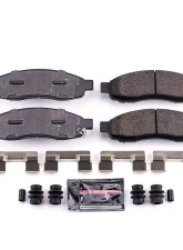 Power Stop Z23 Evolution Sport Brake Pads w/Hardware Front Infiniti QX56 2004-2005                                     - Z23-1015 - Image 2