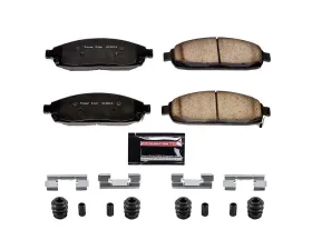 Power Stop Z23 Evolution Sport Brake Pads w/Hardware Front Jeep Commander 2006-2010