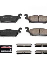 Power Stop Z23 Evolution Sport Brake Pads w/Hardware Rear Hummer H3 2006-2010                                     - Z23-1120 - Image 2