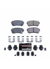 Power Stop Z23 Evolution Sport Brake Pads w/Hardware Rear Hyundai Accent 2006-2008                                     - Z23-1157 - Image 2