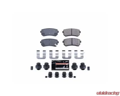 Power Stop Z23 Evolution Sport Brake Pads w/Hardware Rear Hyundai Accent 2006-2008 - Z23-1157