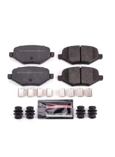 Power Stop Z23 Evolution Sport Brake Pads w/Hardware Rear Ford Edge 2011-2013                                     - Z23-1377 - Image 2