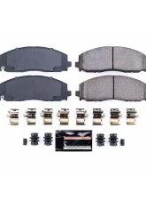 Power Stop Z23 Evolution Sport Brake Pads w/Hardware Front Chrysler Pacifica 2017-2019                                     - Z23-1589 - Image 2